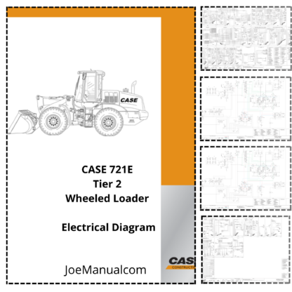 CASE 721E Tier 2 Wheel Loader Electrical Diagram