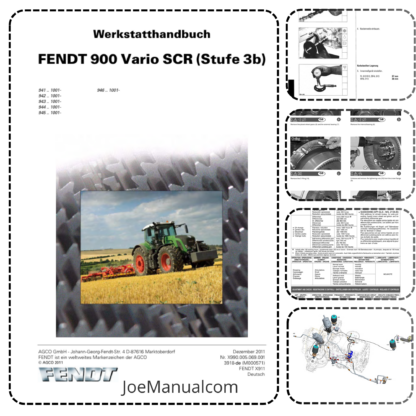 FENDT 941 942 943 944 945 Vario SCR Workshop Manual