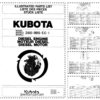 Kubota Z600-BBS Diesel Engine Parts Manual
