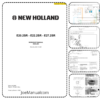 New Holland E20.2SR E22.2SR E27.2SR Excavator Workshop Manual