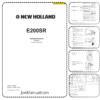 New Holland E200SR Workshop Manual