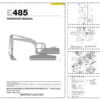 New Holland E485 Excavator Workshop Manual