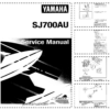 Yamaha SJ700AU Service Manual