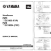 Yamaha WaveRunner FZR, FZS Service Manual