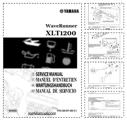 Yamaha WaveRunner XLT1200 Service Manual