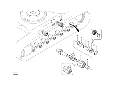 Volvo EC140B Excavator Parts Manual - Image 7