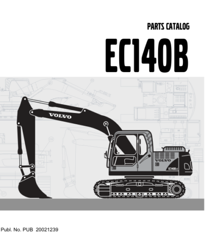 Volvo EC140B Excavator Parts Manual - Image 2