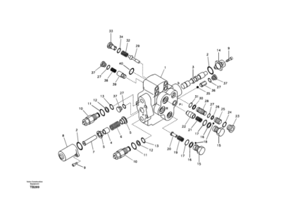 Volvo EC140B Excavator Parts Manual - Image 10