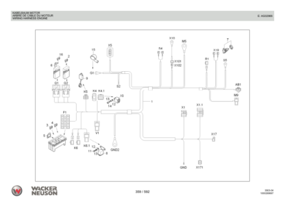 Wacker Neuson 3503 Excavator Parts Catalog - Image 10