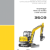 Wacker Neuson 3503 Excavator Parts Catalog - Image 2