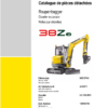 Wacker Neuson 38Z3 Excavator Parts Catalog - Image 3