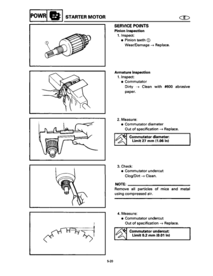 Yamaha SJ700AU Service Manual - Image 8