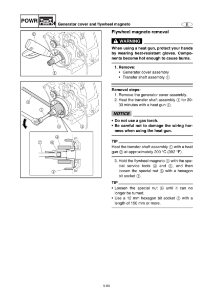 Yamaha WaveRunner FZR, FZS Service Manual - Image 11