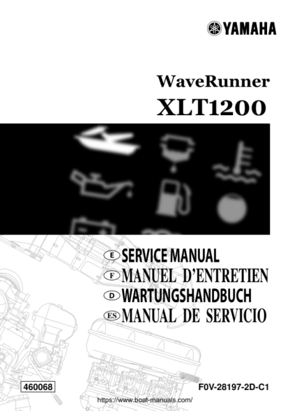 Yamaha WaveRunner XLT1200 Service Manual - Image 14