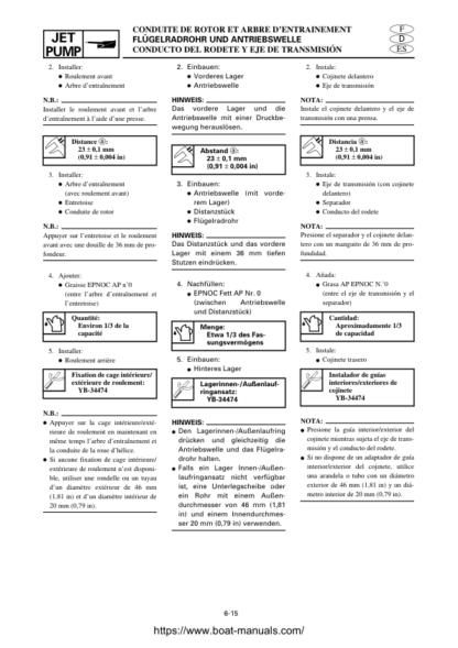 Yamaha WaveRunner XLT1200 Service Manual - Image 8