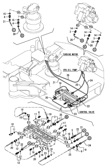 Yanmar VIO 75 Excavator Parts Catalog - Image 10