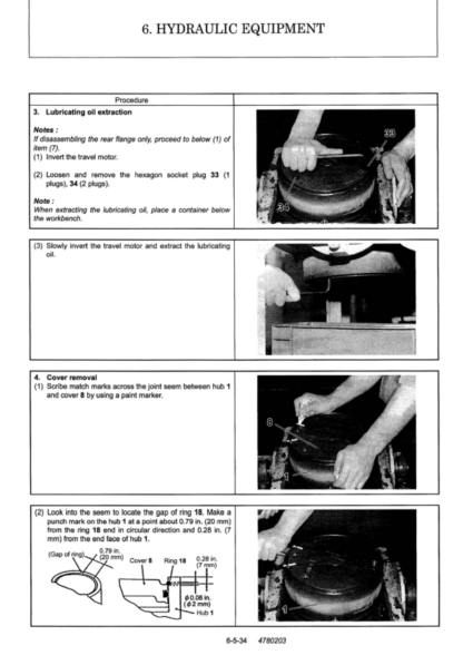 Yanmar VIO 75 Excavator Service Manual - Image 13