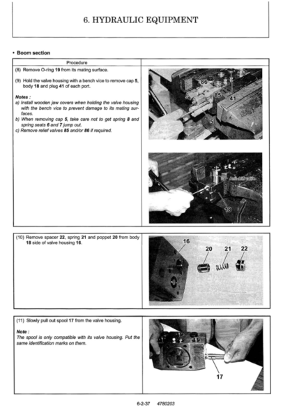 Yanmar VIO 75 Excavator Service Manual - Image 12