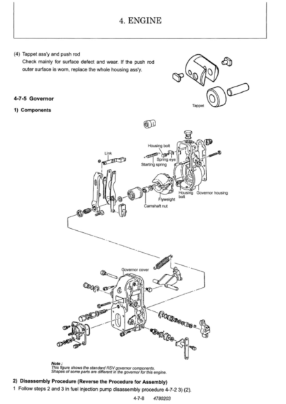 Yanmar VIO 75 Excavator Service Manual - Image 8