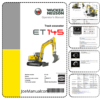 Wacker Neuson ET145 Excavator Operators Manual