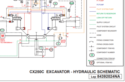 CASE 250C Excavator Service Manual Service Manual - Image 13