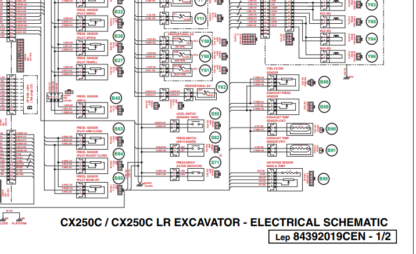 CASE 250C Excavator Service Manual Service Manual - Image 15
