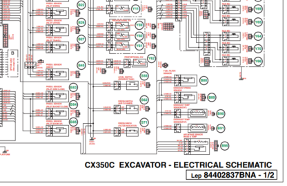 CASE CX350C Excavator Service Manual - Image 16