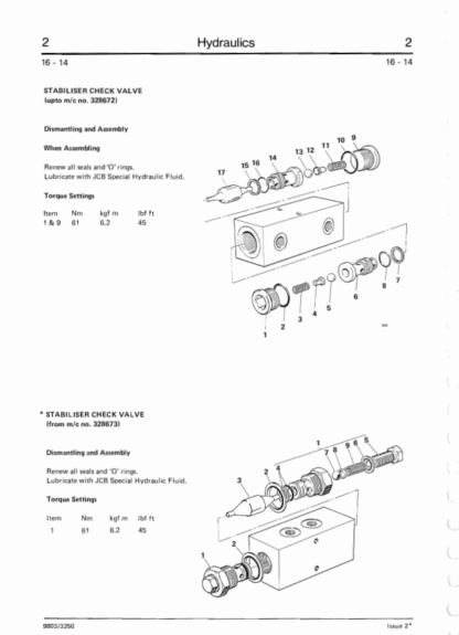 JCB 3CX 4CX Backhoe Service Manual SN 290000-400000 - Image 8