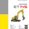 Wacker Neuson ET145 Excavator Operators Manual - Image 2