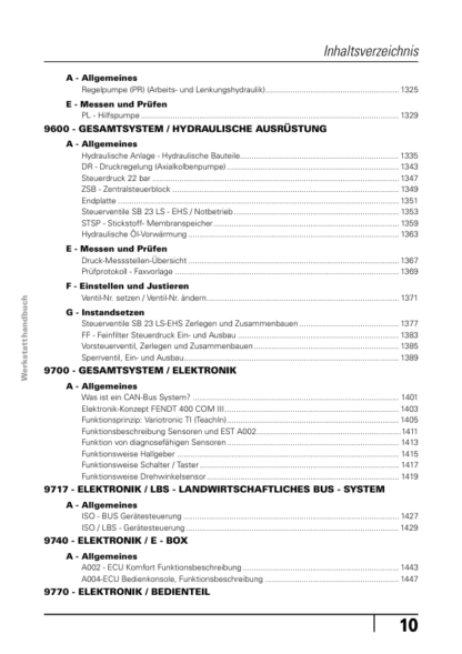FENDT 411 412 413 414 415 VARIO COM III Workshop Manual - Image 12