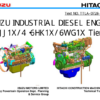 HITACHI ISUZU 4JJ1X4 6HK1X 6WG1X Engine Service Manual - Image 2