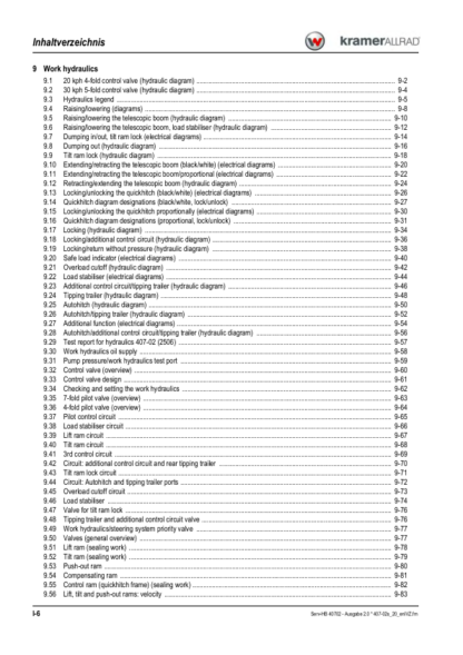 FENDT Favorit Vario 711 712 714 716 Workshop Manual - Image 4