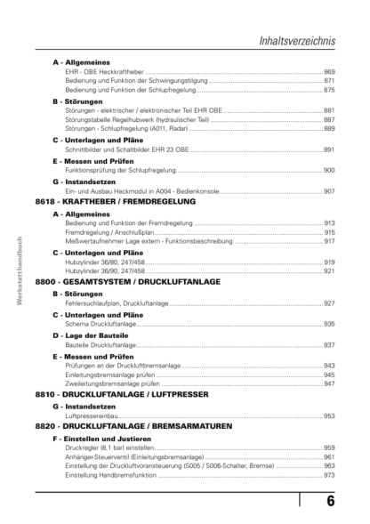 FENDT 411 412 413 414 415 VARIO COM III Workshop Manual - Image 8