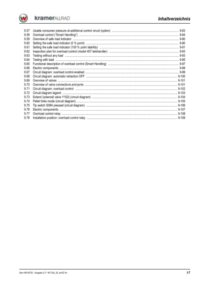 FENDT Favorit Vario 711 712 714 716 Workshop Manual - Image 6