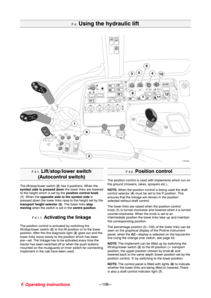Valtra T180CR T190CR Operator Manual - Image 9