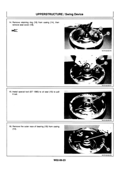 HITACHI EX550 EX550-3 Excavator Workshop Manual - Image 7