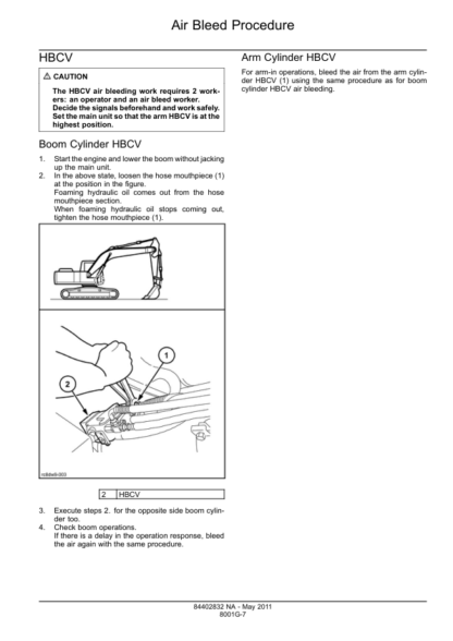 CASE CX350C Excavator Service Manual - Image 10