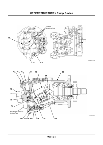 HITACHI ZX170W-3 190W-3 Excavator Workshop Manual - Image 4