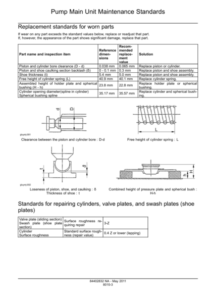 CASE CX350C Excavator Service Manual - Image 11