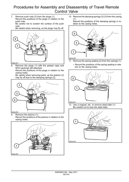 CASE CX350C Excavator Service Manual - Image 12