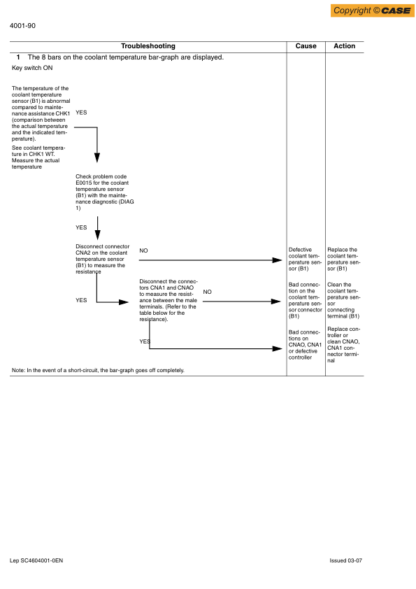 CASE CX460 Excavator Service Manual - Image 4