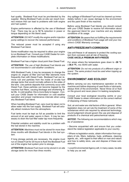 CASE CX350C Excavator Operator's Manual - Image 12