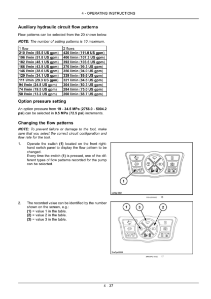CASE CX210C Excavator Operator's Manual - Image 10