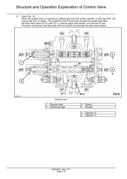 CASE 250C Excavator Service Manual Service Manual - Image 12