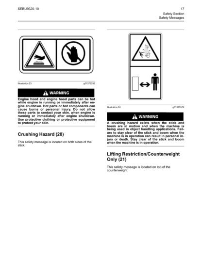 CAT 325F L Excavator Operation and Maintenance Manual - Image 3
