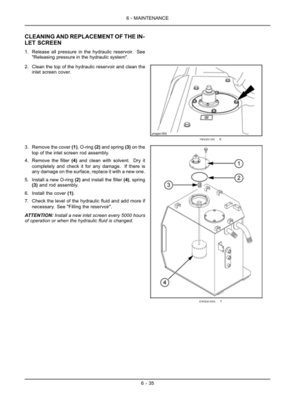 CASE CX350C Excavator Operator's Manual - Image 13