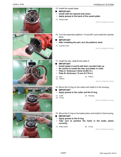 Kubota KX080-4  Excavator Workshop Manual - Image 5