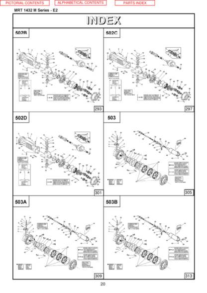 Manitou MRT1432 Parts Manual - Image 9