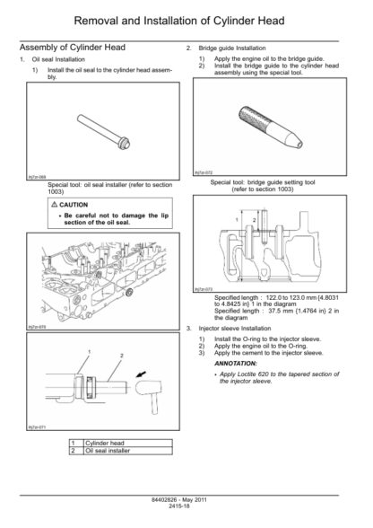 CASE 250C Excavator Service Manual Service Manual - Image 4