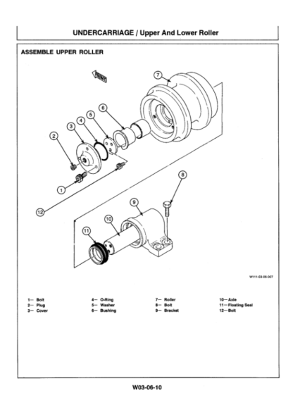 HITACHI EX550 EX550-3 Excavator Workshop Manual - Image 10